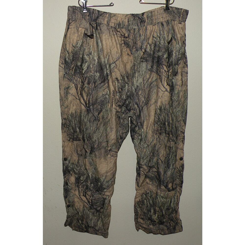Cabela’s Dry-Plus 3XL Stretch Waist Hunting Pants Seclusion 3D Open Country Camo